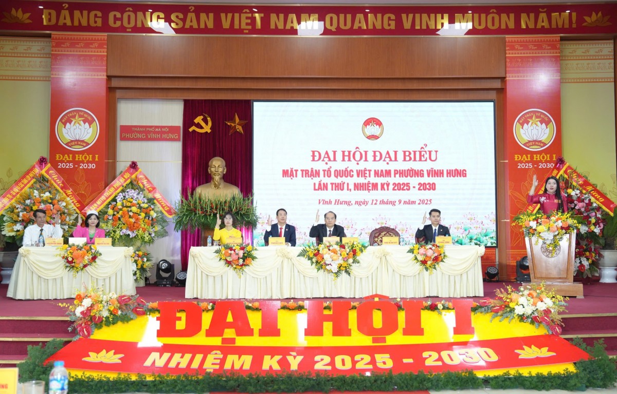 Phấn đấu đưa Vĩnh Hưng trở thành phường phát triển bền vững, đô thị đáng sống của Thủ đô