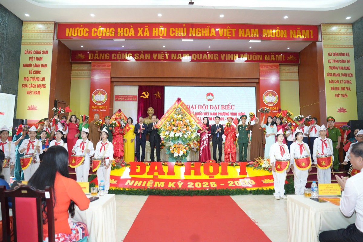 Phấn đấu đưa Vĩnh Hưng trở thành phường phát triển bền vững, đô thị đáng sống của Thủ đô