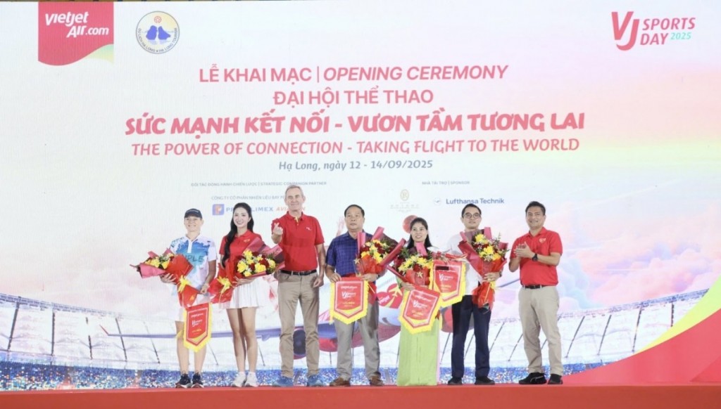 Khí thế sôi nổi và ý nghĩa tại Đại hội Thể thao Vietjet 2025