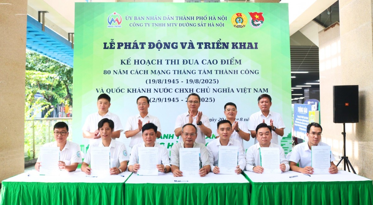 Công đoàn Hanoi Metro phát huy vai trò gắn kết người lao động