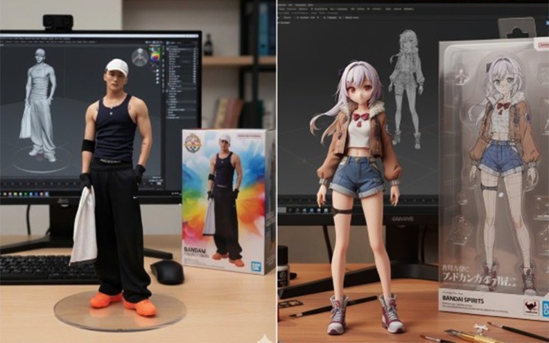 Trào lưu tạo figure 3D từ ảnh chân dung: “Ảo mà thật” nhưng tiềm ẩn rủi ro