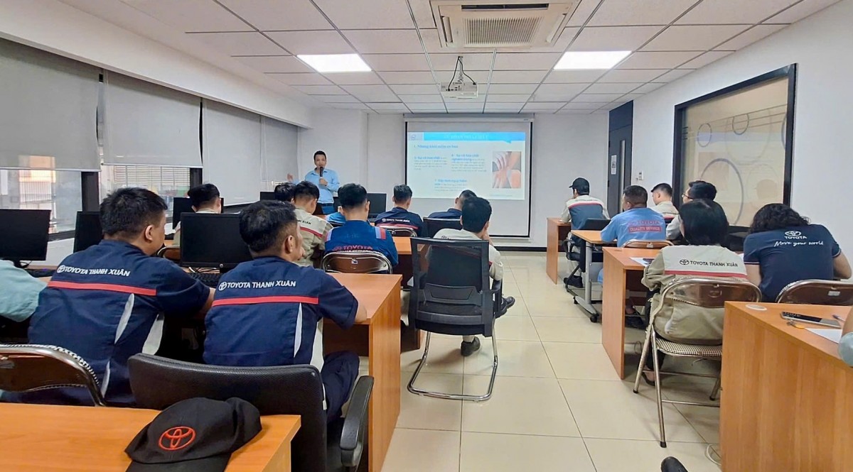 Công đoàn Công ty TNHH Toyota Thanh Xuân nâng cao phúc lợi cho người lao động