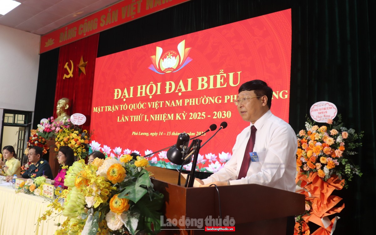 Phường Phú Lương: Phát huy vai trò Mặt trận trong xây dựng khối đại đoàn kết toàn dân tộc