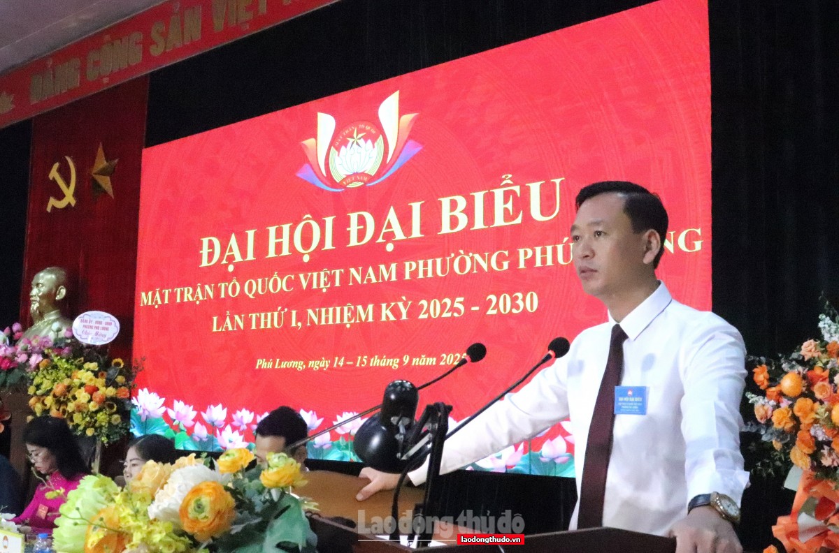 Phường Phú Lương: Phát huy vai trò Mặt trận trong xây dựng khối đại đoàn kết toàn dân tộc