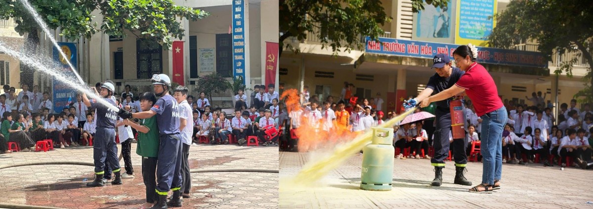 Lan tỏa kỹ năng chữa cháy trong cộng đồng Thủ đô
