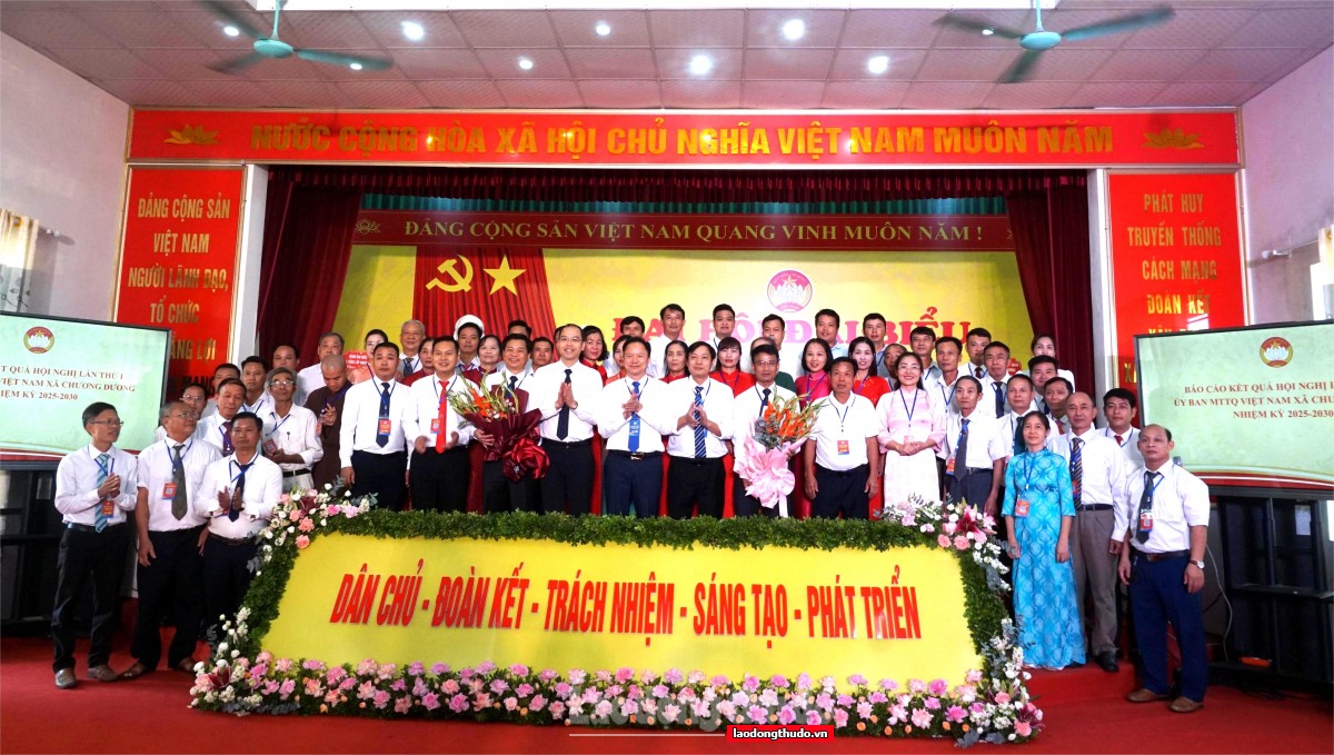 Xây dựng xã Chương Dương hiện đại, văn minh, phồn vinh, hạnh phúc