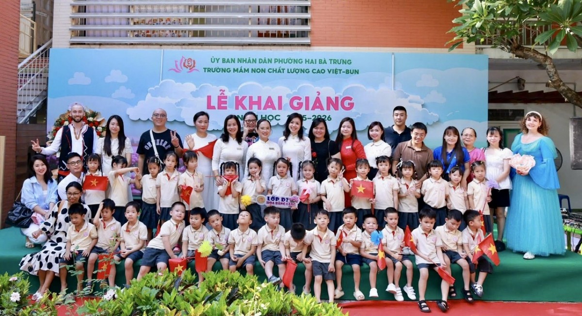 Công đoàn Trường Mầm non Việt - Bun: Đồng hành đổi mới, lan tỏa giá trị nhân văn