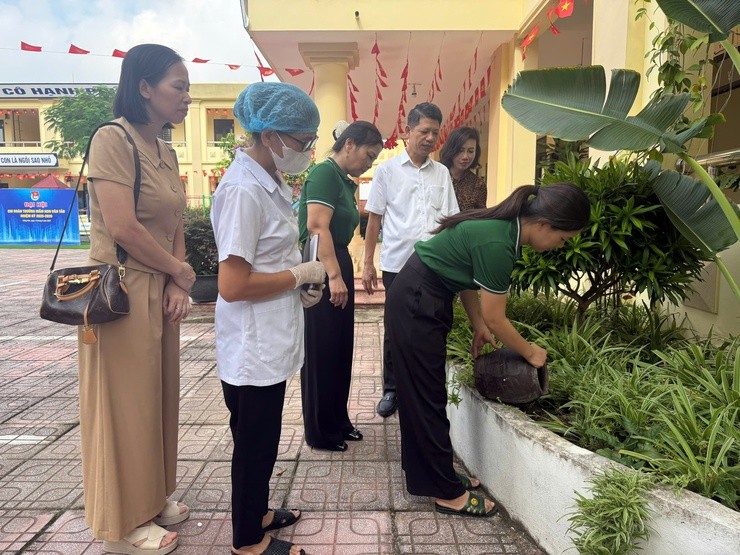 Chủ động công tác phòng, chống dịch bệnh trong trường học