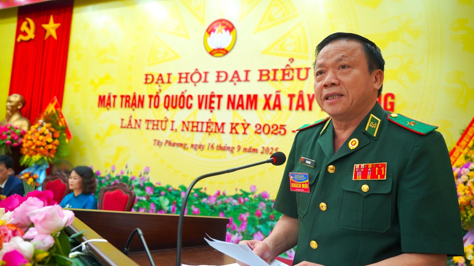 Đại hội MTTQ Việt Nam xã Tây Phương lần thứ I: Dấu ấn đoàn kết và phát triển