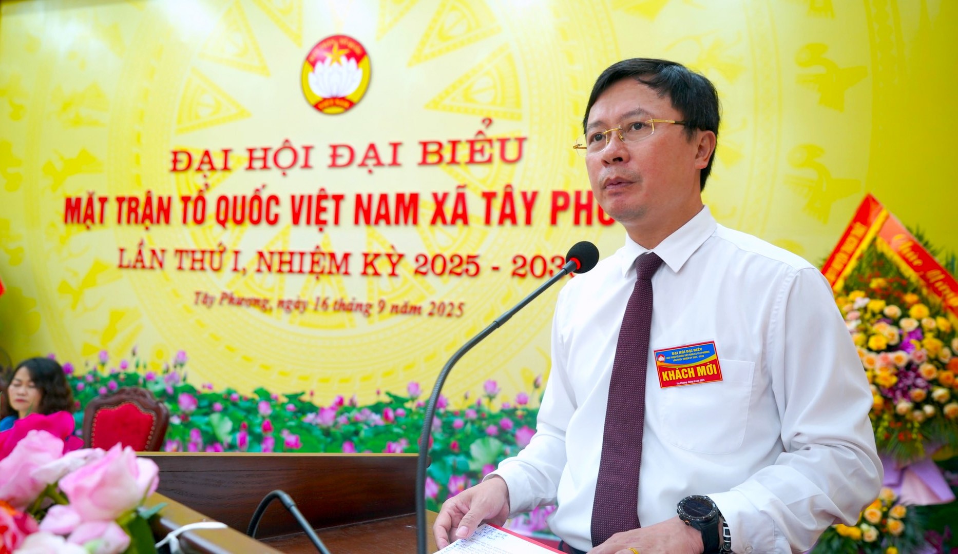 Đại hội MTTQ Việt Nam xã Tây Phương lần thứ I: Dấu ấn đoàn kết và phát triển