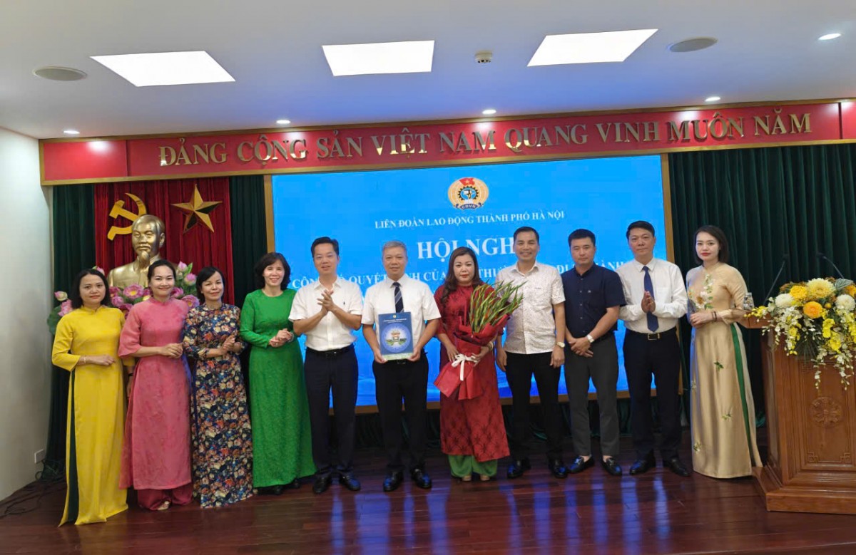 Kiện toàn bộ máy tổ chức, công tác cán bộ Công đoàn phường Hoàn Kiếm