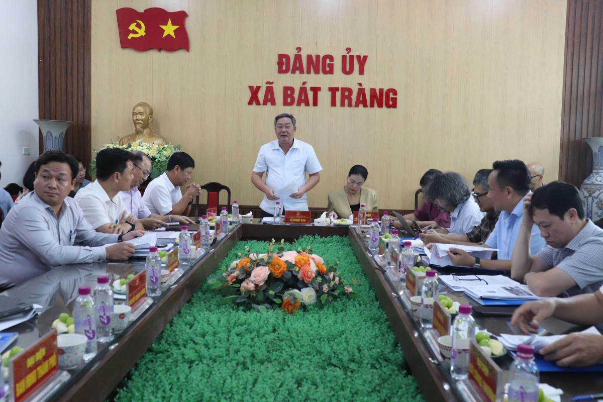 Sớm thành lập Khu phát triển thương mại và văn hóa bảo tàng sinh thái Làng cổ Bát Tràng