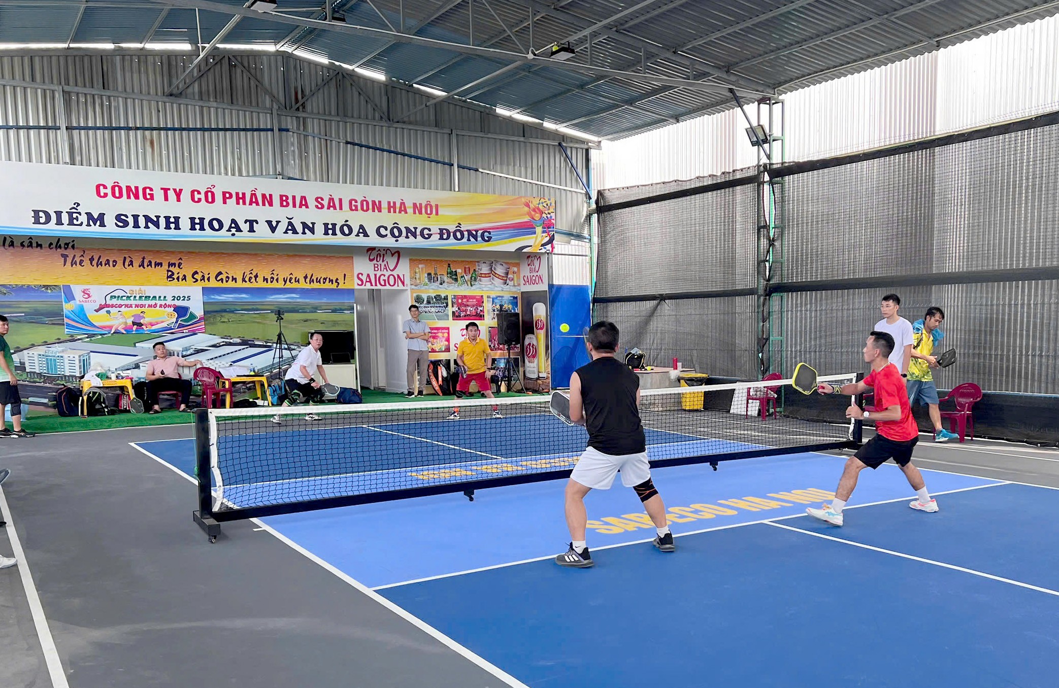 Công đoàn cơ sở phát huy vai trò chăm lo, gắn kết đoàn viên qua sân chơi thể thao