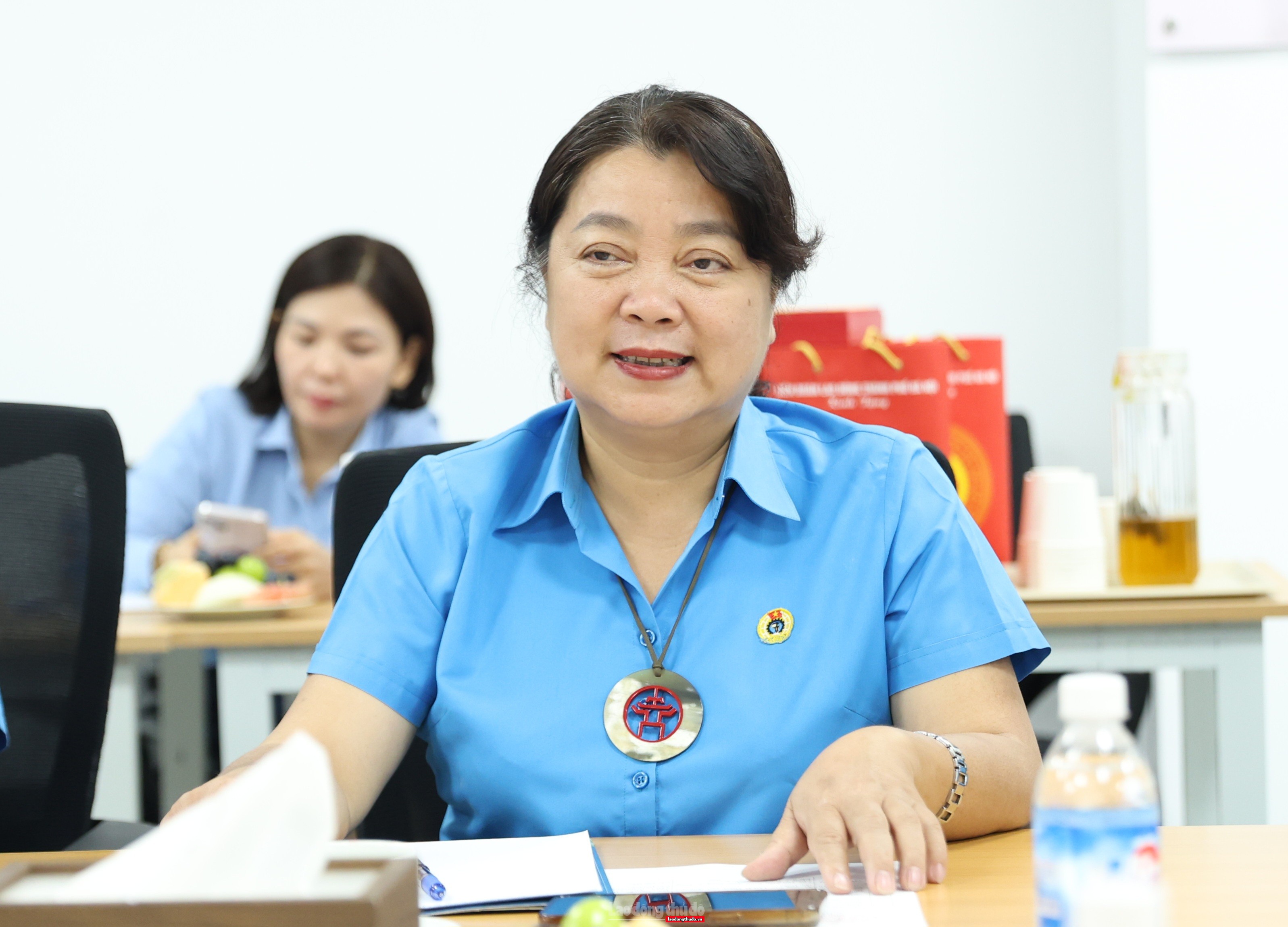 Liên đoàn Lao động thành phố Hà Nội tiếp Đoàn đại biểu Tổng Công hội Trung Quốc