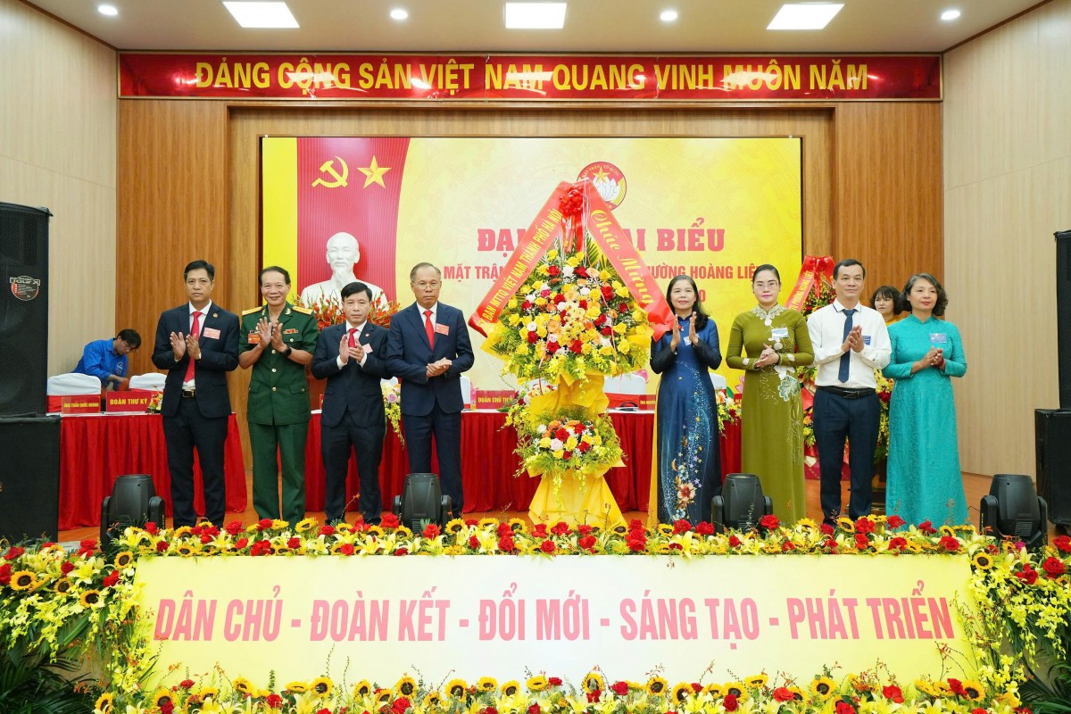 Đại hội MTTQ Việt Nam phường Hoàng Liệt: Phát huy sức mạnh khối đại đoàn kết