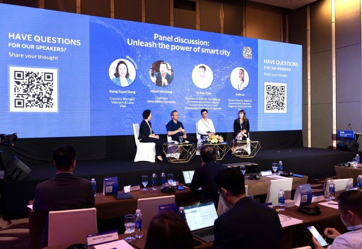 Visa đồng hành cùng Chính phủ Việt Nam xây dựng đô thị thông minh và thúc đẩy thanh toán số
