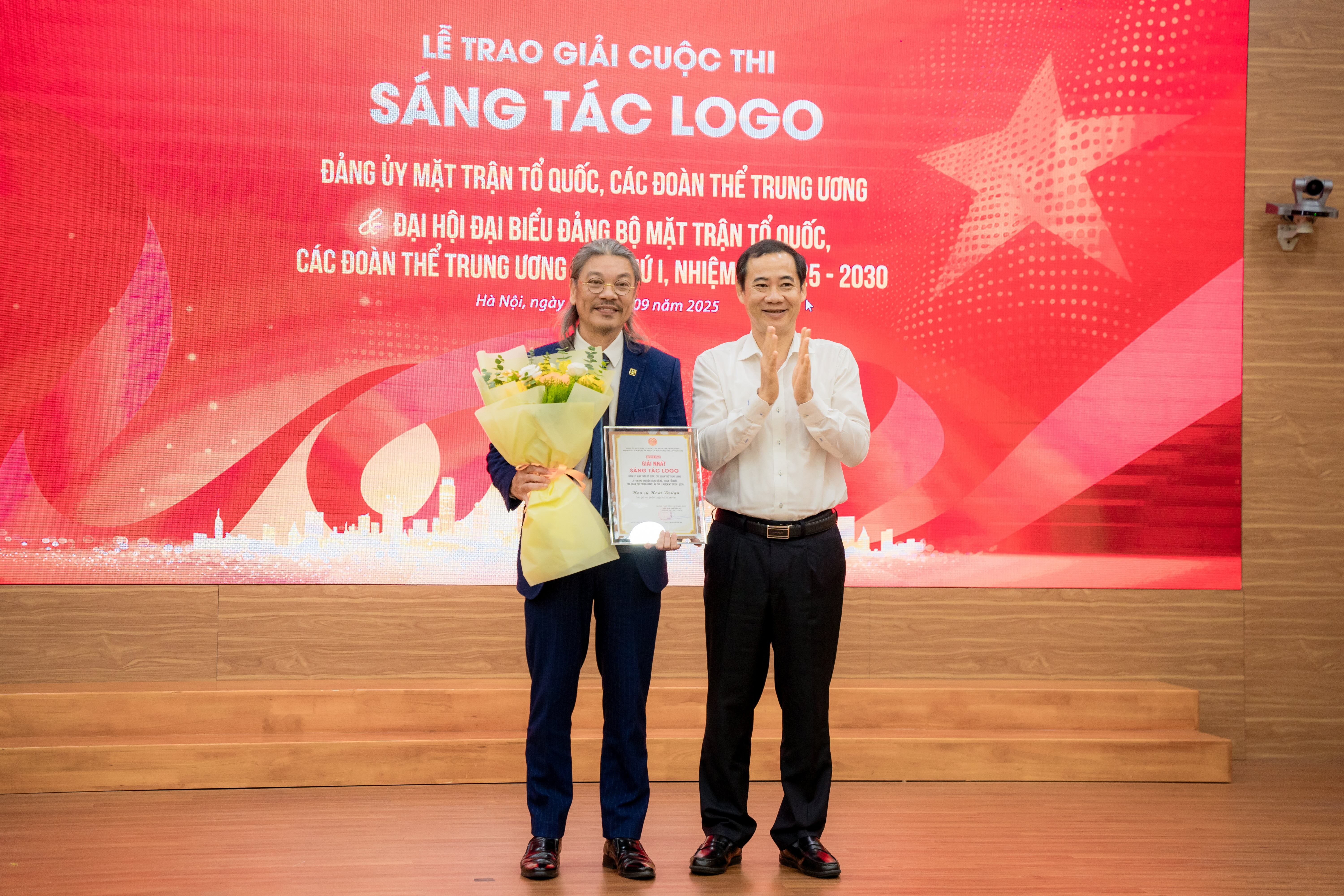 Trao giải Cuộc thi sáng tác Logo Đảng ủy Mặt trận Tổ quốc, các đoàn thể Trung ương