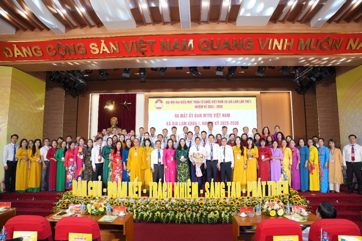 Đồng chí Nguyễn Văn Hợi giữ chức Chủ tịch Ủy ban MTTQ Việt Nam xã Gia Lâm, nhiệm kỳ 2025 - 2030