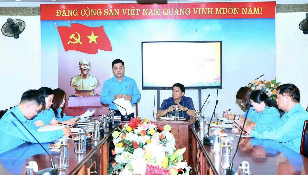 Hội nghị lần thứ nhất Ban Chấp hành Công đoàn phường Văn Miếu - Quốc Tử Giám