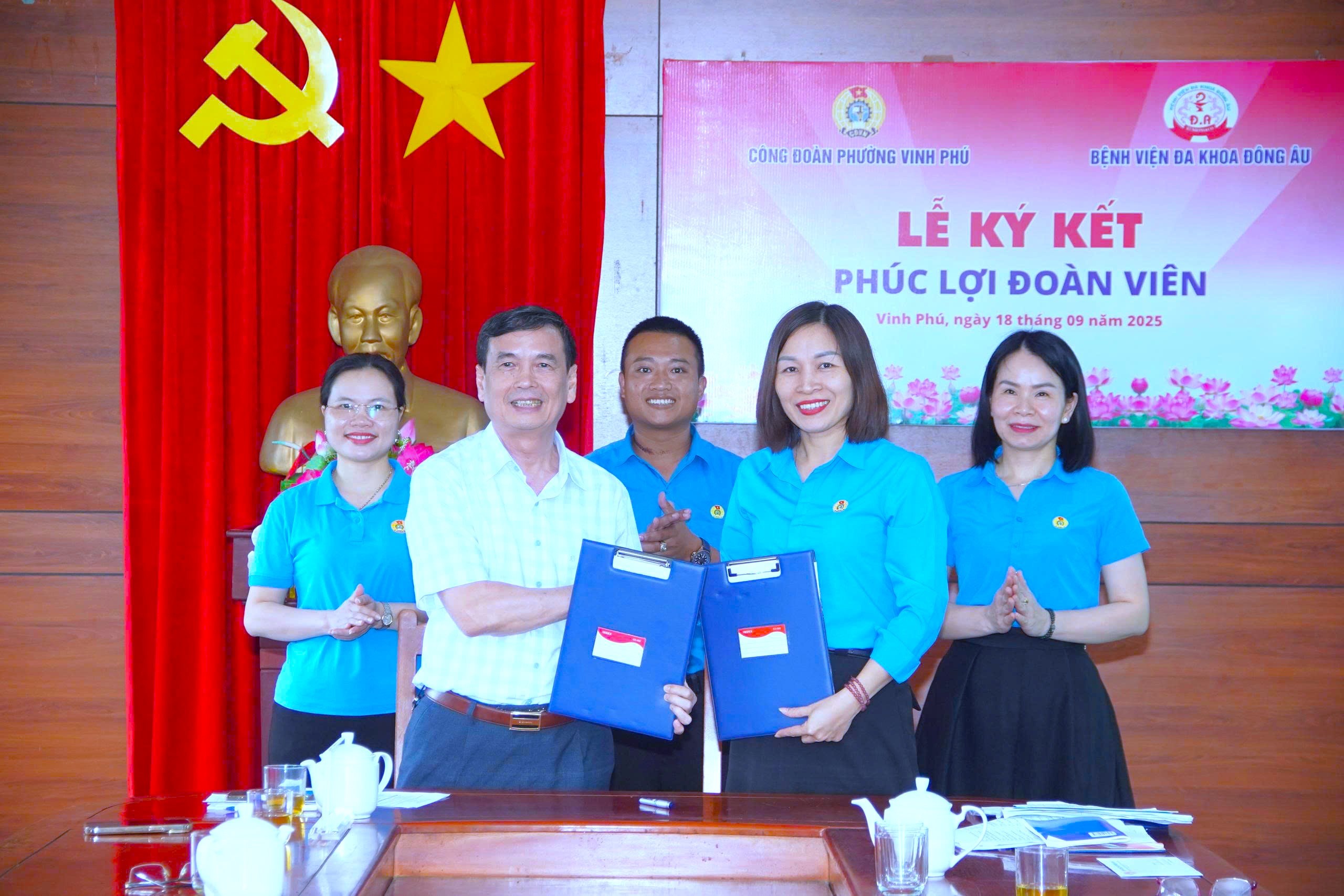 Công đoàn phường Vĩnh Phú triển khai kế hoạch tổ chức Đại hội và ký kết chương trình phúc lợi đoàn viên Công đoàn phường Vĩnh Phú triển khai kế hoạch tổ chức Đại hội và ký kết chương trình phúc lợi đoàn viên