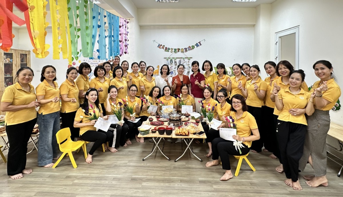 Công đoàn Trường Mầm non B: Điểm tựa vững chắc, lan tỏa đổi mới trong giáo dục mầm non