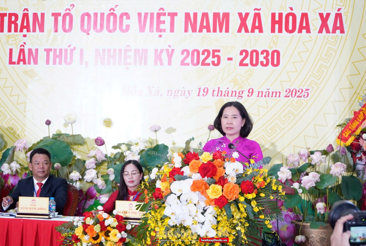 Đồng chí Đặng Đăng Khoa giữ chức Chủ tịch Ủy ban MTTQ Việt Nam xã Hoà Xá, nhiệm kỳ 2025 - 2030