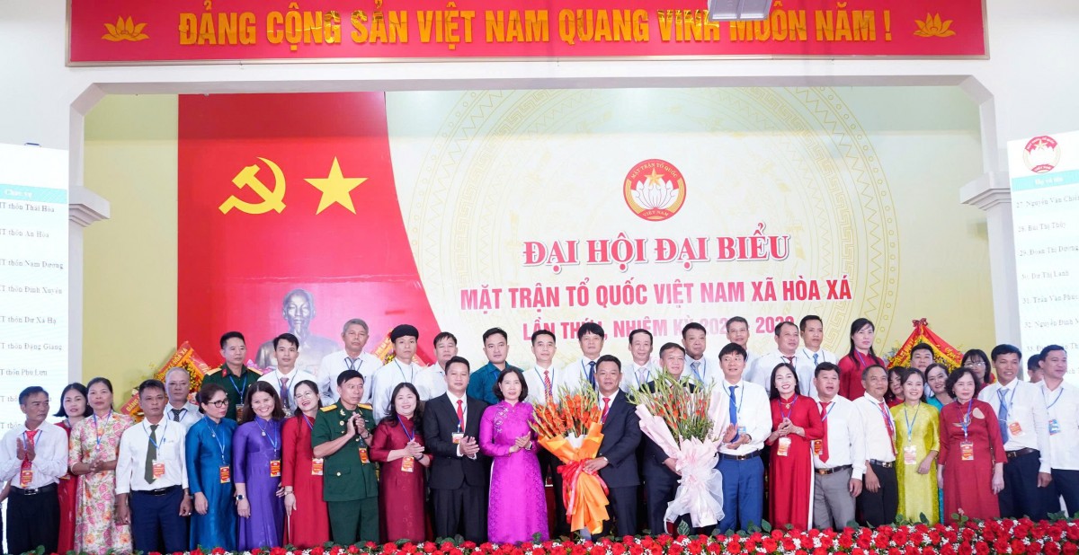 Đồng chí Đặng Đăng Khoa giữ chức Chủ tịch Ủy ban MTTQ Việt Nam xã Hoà Xá, nhiệm kỳ 2025 - 2030