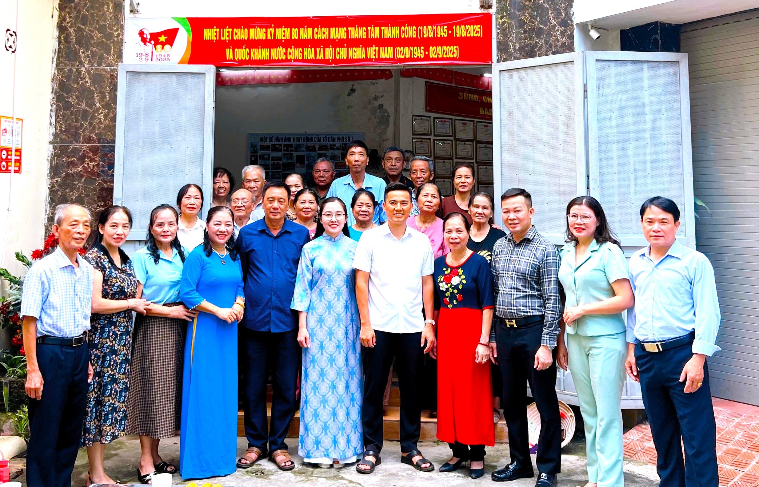 Phường Thanh Liệt: Gắn biển công trình chào mừng Đại hội MTTQ Việt Nam