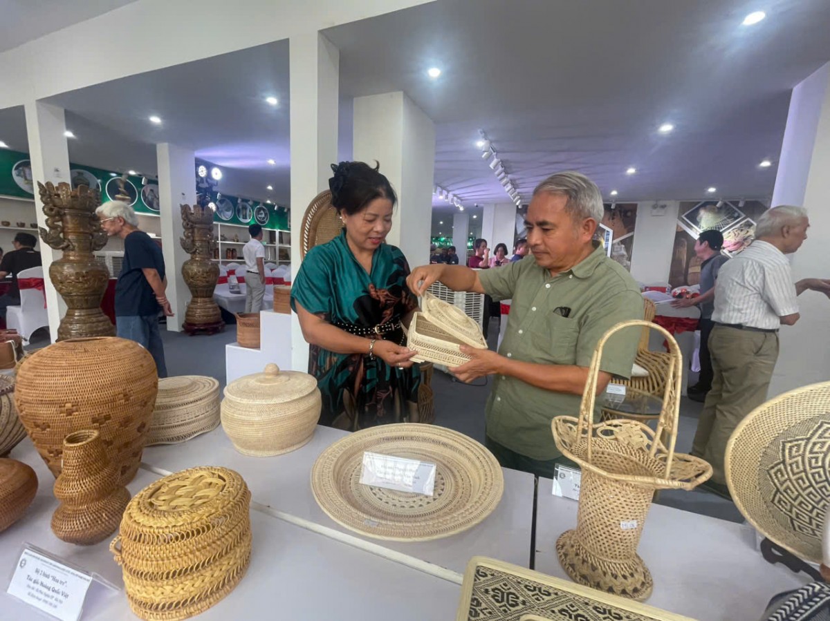 Xúc tiến thương mại - động lực nâng tầm sản phẩm thủ công mỹ nghệ Thủ đô