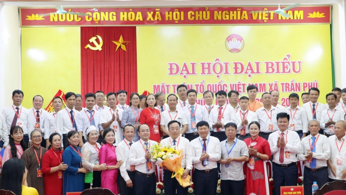 Đại hội MTTQ xã Trần Phú lần thứ I: Tiên phong củng cố khối đại đoàn kết, xây dựng quê hương giàu đẹp
