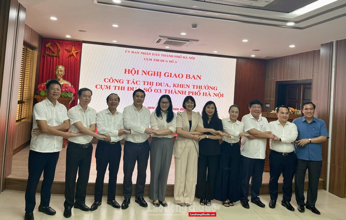 Cụm Thi đua số 03 Hà Nội tổ chức Hội nghị giao ban công tác thi đua, khen thưởng năm 2025