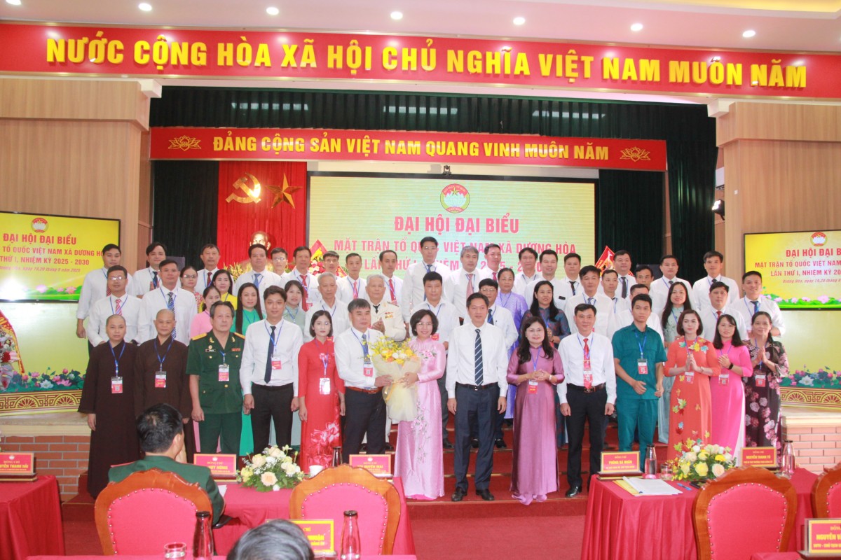 Phát huy công tác Mặt trận, phấn đấu xây dựng xã Dương Hòa đoàn kết, giàu bản sắc văn hoá