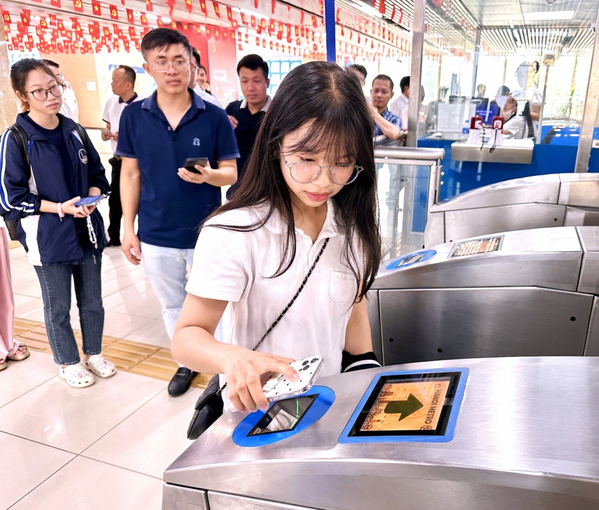 Thử nghiệm sinh trắc học trên tuyến Metro Cát Linh - Hà Đông