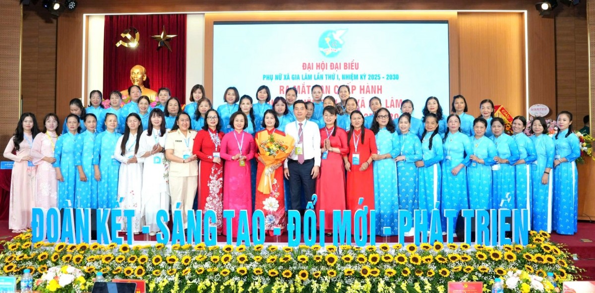 Đồng chí Hoàng Thị Thúy Nga giữ chức Chủ tịch Hội Liên hiệp Phụ nữ xã Gia Lâm