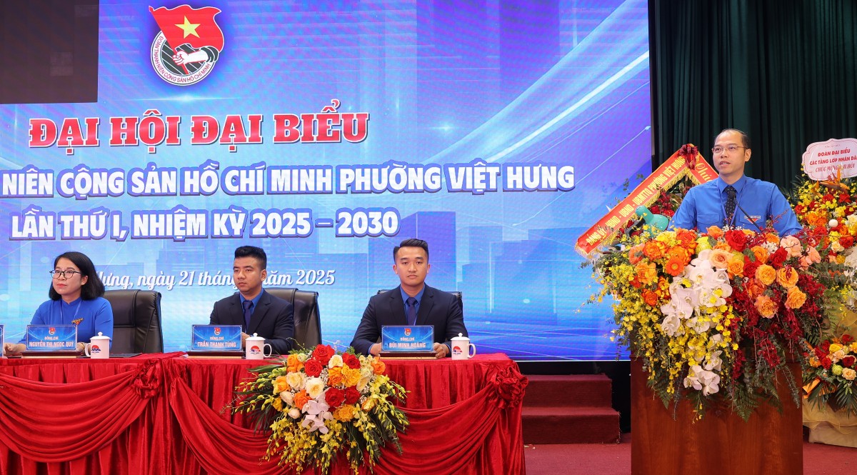 Đoàn Thanh niên phường Việt Hưng: Phát huy sức trẻ, tiên phong xây dựng phường văn minh, hiện đại