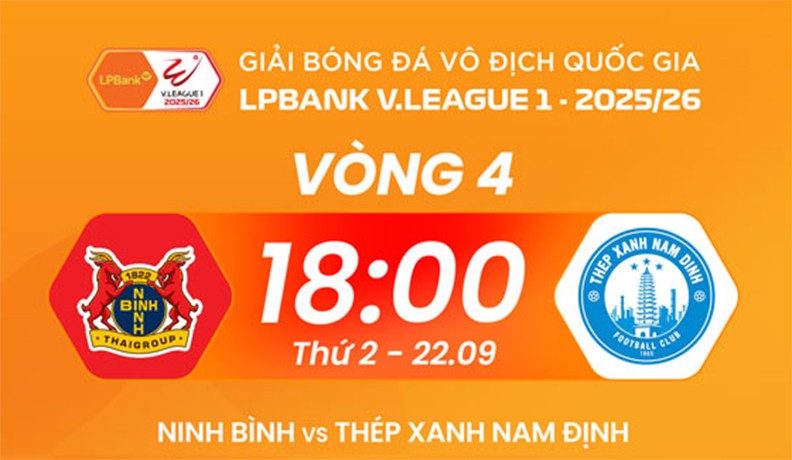 Tân binh Ninh Bình đối đầu nhà vô địch Nam Định: Ai sẽ thắng dưới cùng 