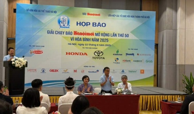 Giải chạy Báo Hànộimới lần thứ 50: Hành trình nửa thế kỷ vì hòa bình và sức khỏe cộng đồng