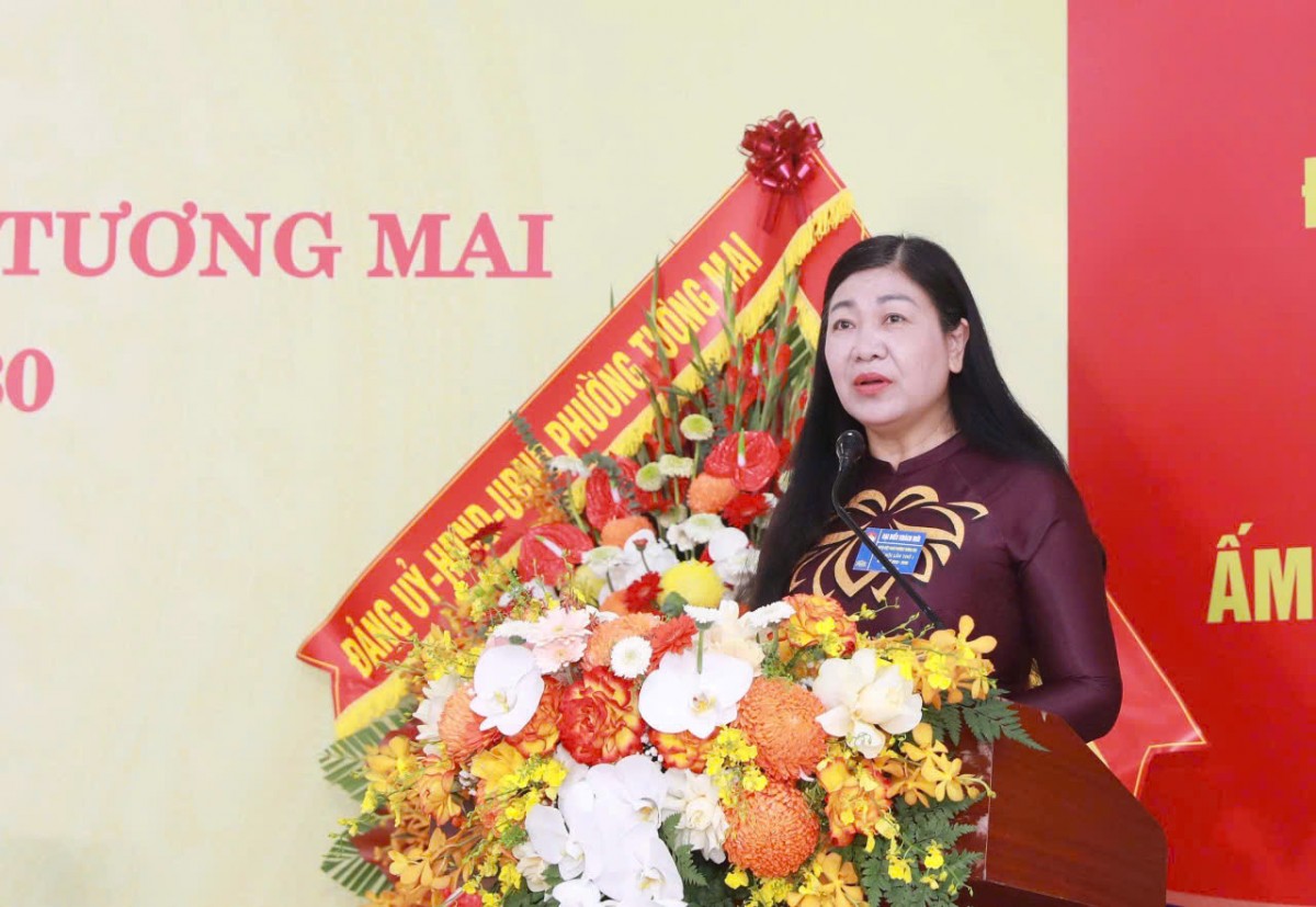 Đại hội MTTQ phường Tương Mai: Hướng tới mục tiêu phát triển bền vững, giàu đẹp và văn minh