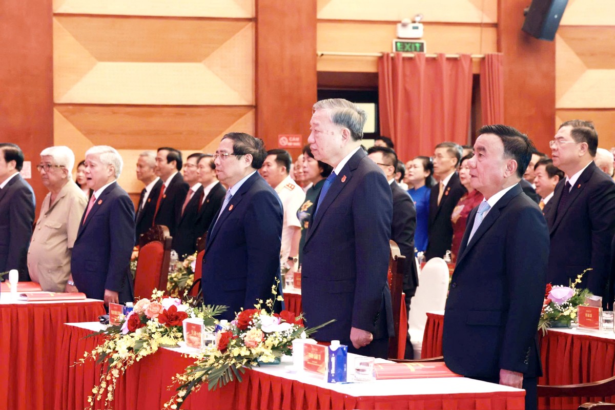 Tổng Bí thư Tô Lâm dự Đại hội đại biểu Đảng bộ MTTQ, các đoàn thể Trung ương lần thứ I