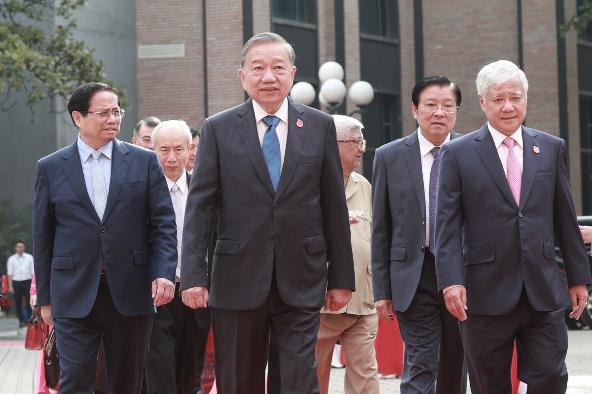 Tổng Bí thư Tô Lâm dự Đại hội đại biểu Đảng bộ MTTQ, các đoàn thể Trung ương lần thứ I