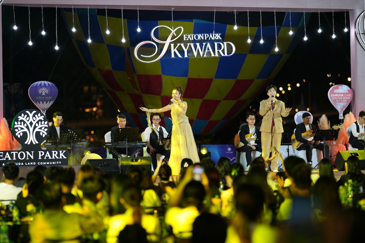 Hàng trăm nghìn người dân TP.HCM tham dự Lễ hội khinh khí cầu Eaton Park Skyward