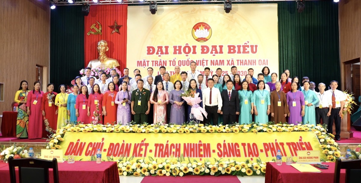 Phát huy sức mạnh đại đoàn kết, xây dựng Thanh Oai giàu đẹp, hạnh phúc
