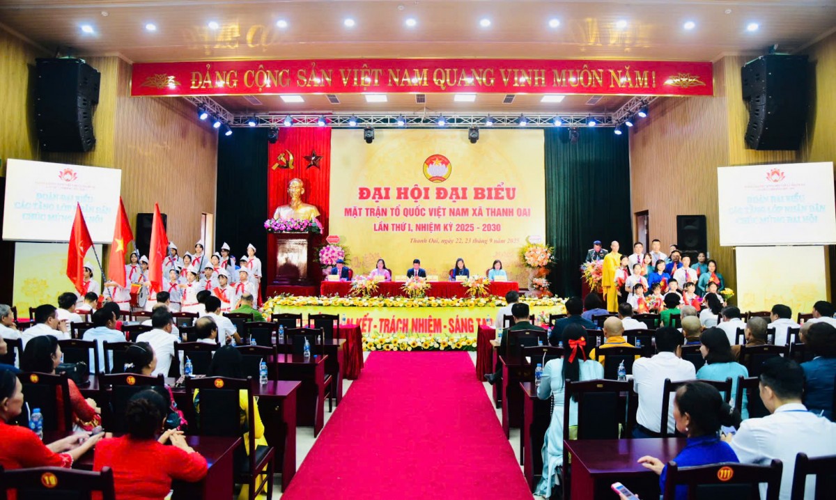 MTTQ Việt Nam xã Thanh Oai khóa I, nhiệm kỳ 2025 - 2030 MTTQ Việt Nam xã Thanh Oai khóa I, nhiệm kỳ 2025 - 2030