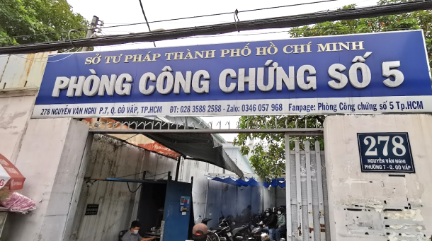 Lộ trình chuyển đổi phòng công chứng trên địa bàn TP.HCM
