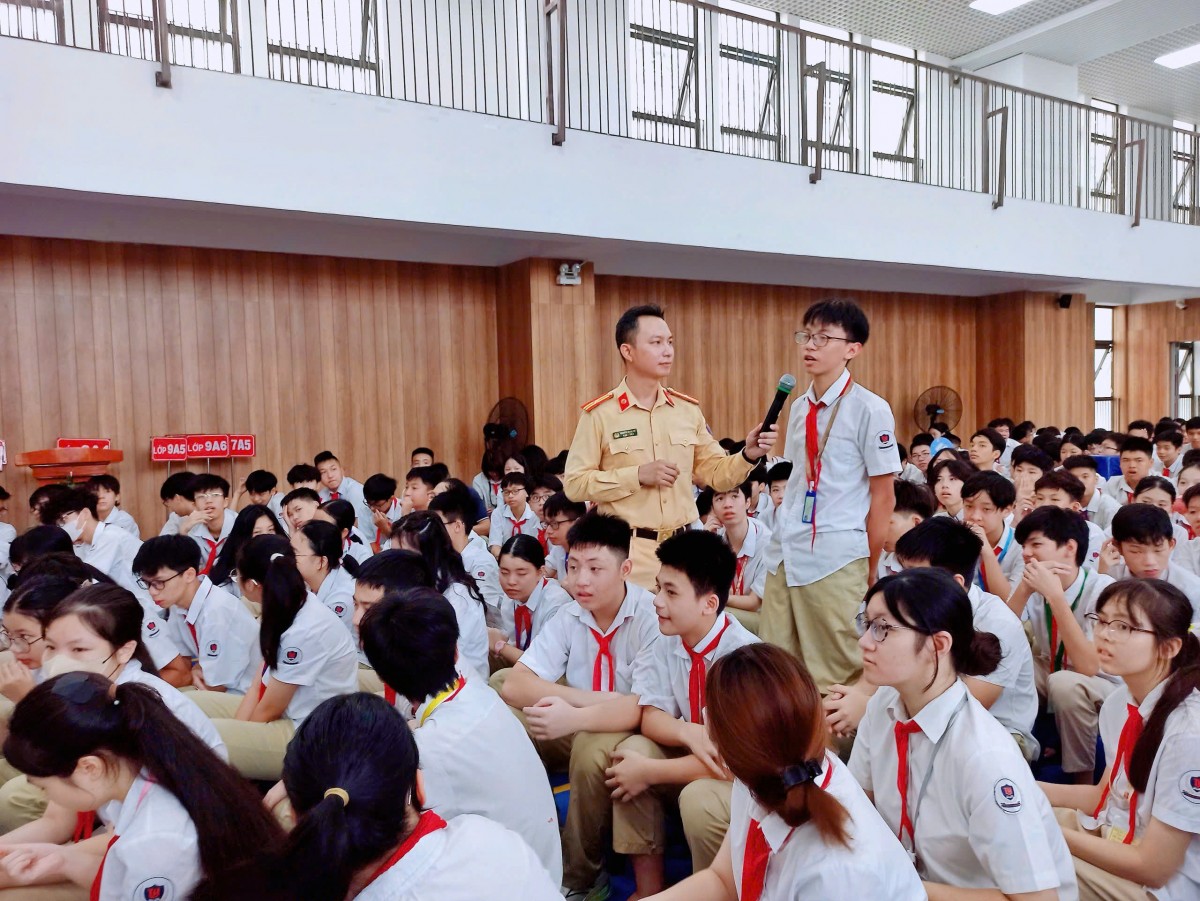 Tai nạn giao thông ở lứa tuổi học sinh tại Hà Nội giảm mạnh
