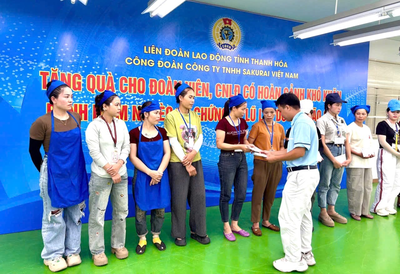 Thanh Hoá: Công đoàn và doanh nghiệp tích cực chăm lo cho người lao động