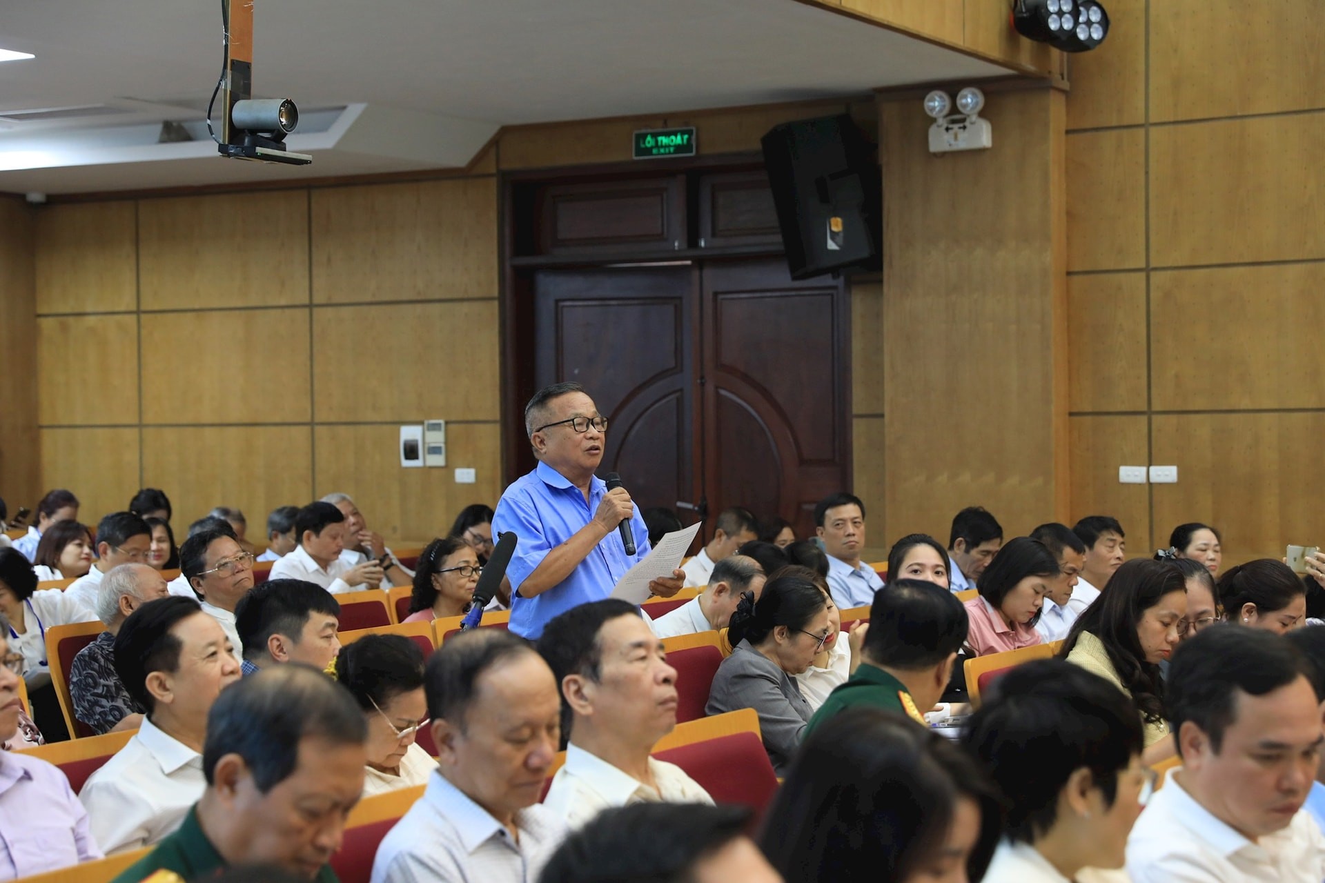 Tổng Bí thư Tô Lâm tiếp xúc cử tri thành phố Hà Nội