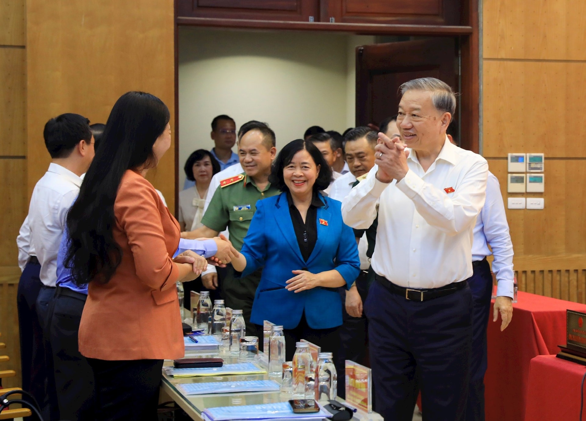 Tổng Bí thư Tô Lâm tiếp xúc cử tri thành phố Hà Nội