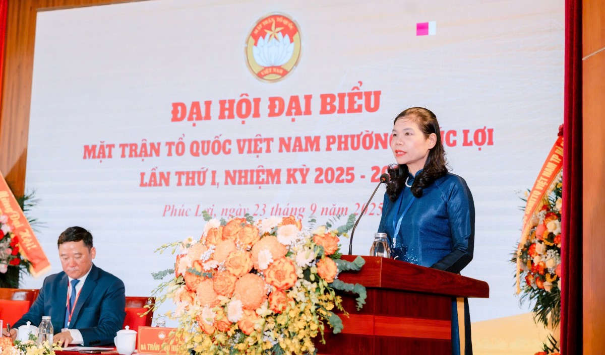 Ủy ban MTTQ Việt Nam phường Phúc Lợi: Đổi mới, sáng tạo, đồng hành cùng chính quyền trong kỷ nguyên mới Ủy ban MTTQ Việt Nam phường Phúc Lợi: Đổi mới, sáng tạo, đồng hành cùng chính quyền trong kỷ nguyên mới