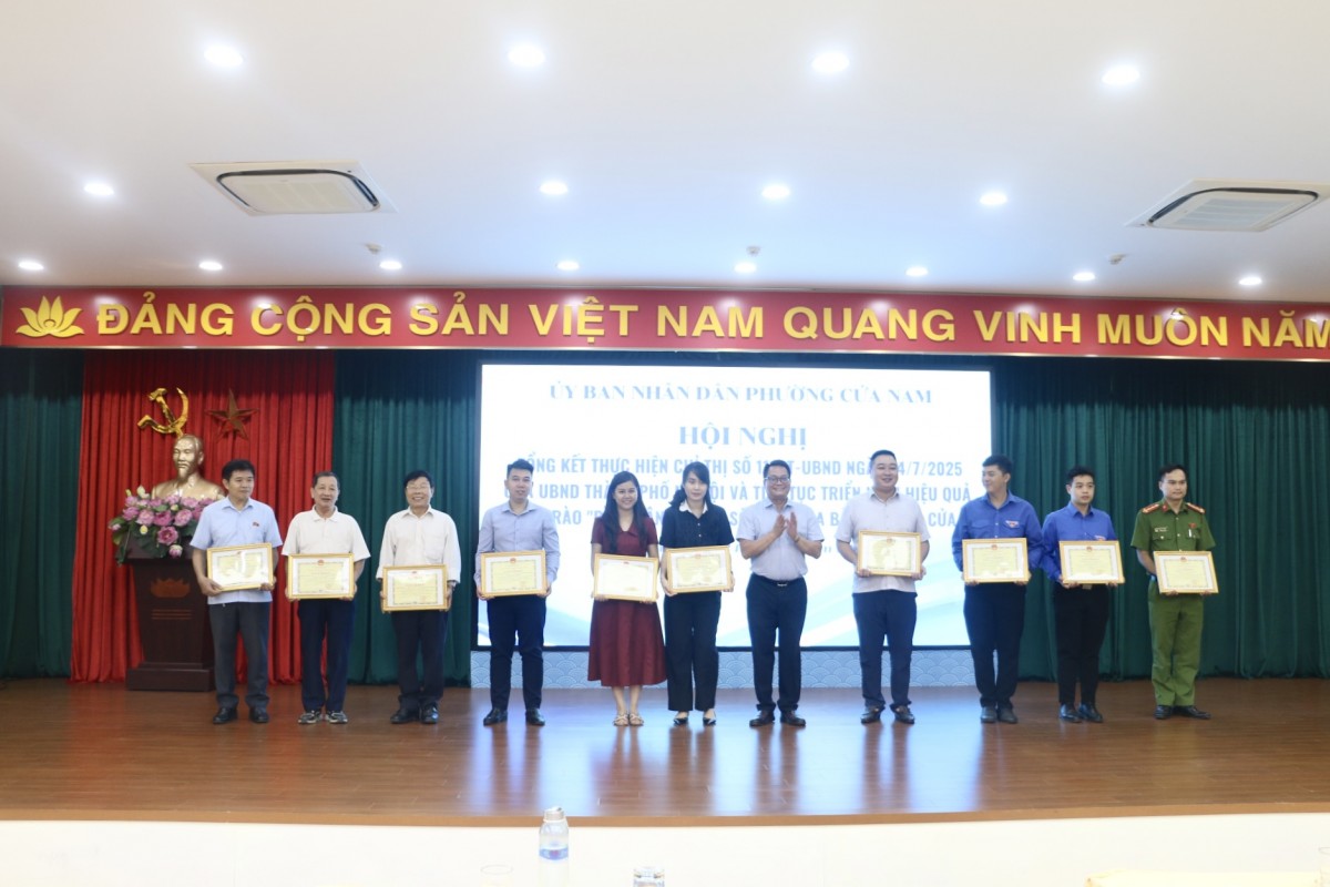 Phường Cửa Nam bứt phá trong chuyển đổi số, nỗ lực xây dựng chính quyền điện tử